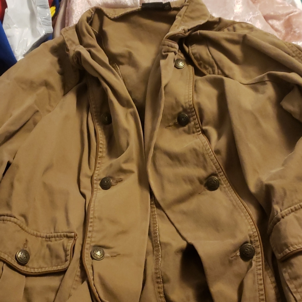 Plus size cute military looking jacket